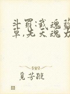 斗罗:武魂蓝银草,先天魂力半级