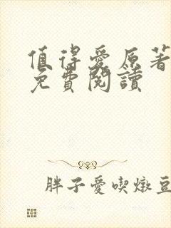 值得爱原著小说免费阅读