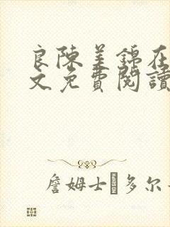 良陈美锦在线全文免费阅读