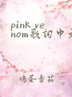 pink venom歌词中文谐音