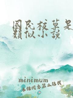 国民校草是女生类似小说