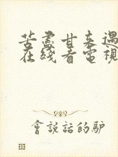 苦尽甘来遇见你在线看电视剧