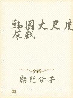 韩国大尺度激情床戏