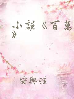 小说《百万英镑》