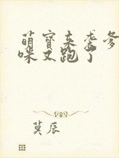 萌宝来袭爹地妈咪又跑了