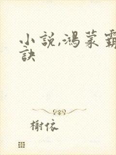 小说,鸿蒙霸体诀