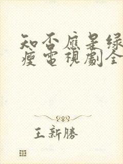 知否应是绿肥红瘦电视剧全集免费