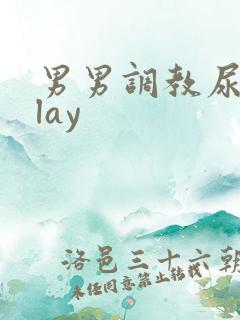 男男调教尿道play