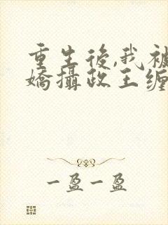 重生后,我被病娇摄政王缠上了在线阅读小说