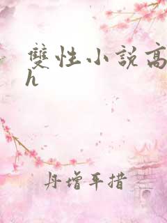 双性小说高肉高h