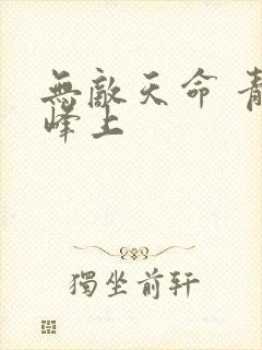 无敌天命 青鸾峰上