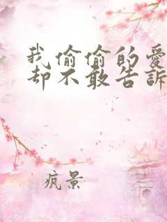 我偷偷的爱着你却不敢告诉你歌词