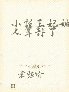 小说王妃她又给人算卦了