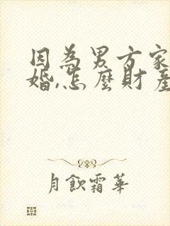 因为男方家暴离婚,怎么财产分割