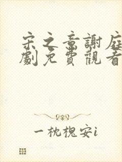 宋之意谢庭言短剧免费观看