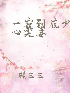 一宠到底少爷的心尖妻