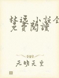 林逸 小说全文免费阅读