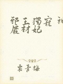 邪王独宠 神医废材妃