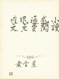 催眠通感小说全文免费阅读