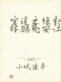 官道之绝对权力林鹏飞安江小说无广告