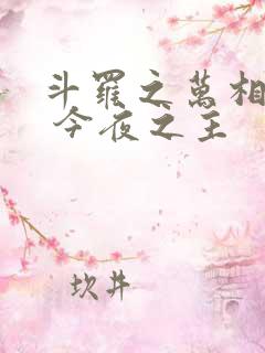 斗罗之万相斗罗 今夜之主