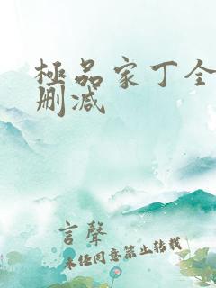 极品家丁全本无删减