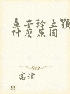 鼻子干上颚干是什么原因