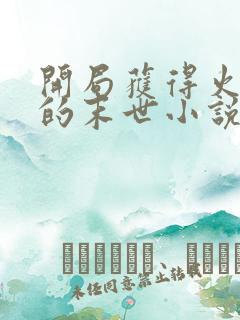 开局获得火种源的末世小说