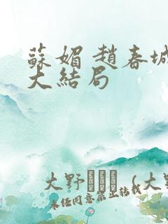 苏媚 赵春城 大结局