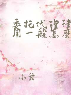 委托代理律师费用一般怎么收费