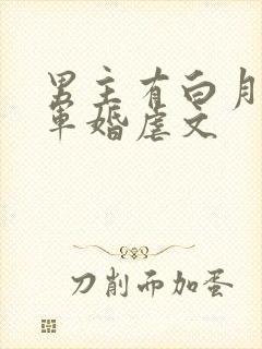 男主有白月光的军婚虐文