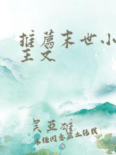 推荐末世小说女主文