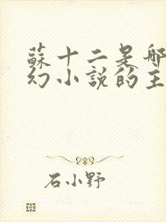 苏十二是哪部玄幻小说的主角