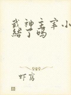 武神主宰小说完结了吗