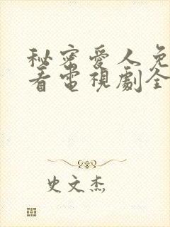 秘密爱人免费观看电视剧全集完整版高清