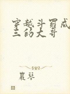 穿越斗罗成了唐三的大哥