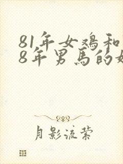 81年女鸡和78年男马的婚姻