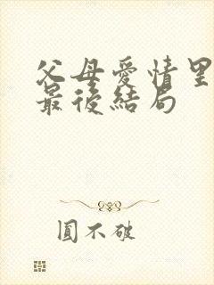 父母爱情里安晨最后结局