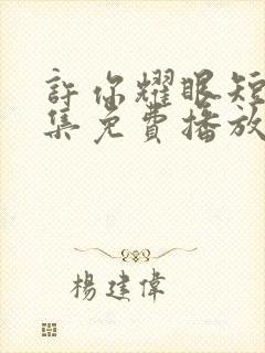 许你耀眼短剧全集免费播放