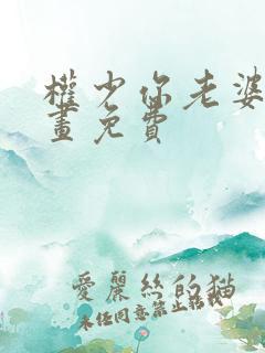 权少你老婆又漫画免费