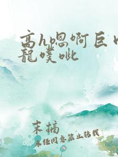 高h嗯啊巨肉双龙噗呲