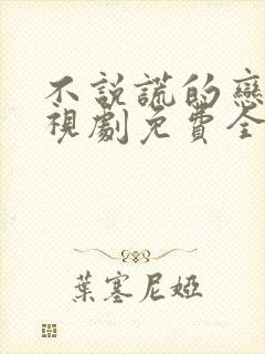 不说谎的恋人电视剧免费全集观看