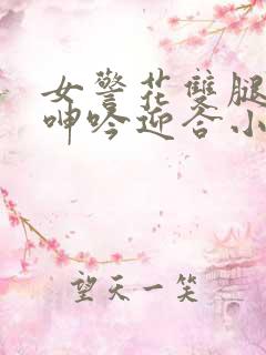 女警花双腿大开呻吟迎合小说