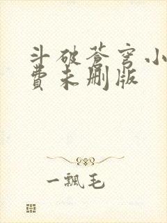 斗破苍穹小说免费未删版