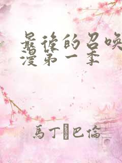 最后的召唤师动漫第一季