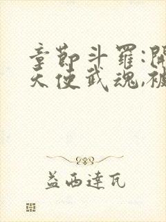 章节斗罗:开局天使武魂,被唐昊追杀