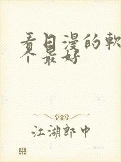 看日漫的软件哪个最好