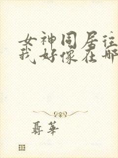 女神同居往事,我好像在哪见过你下载txt