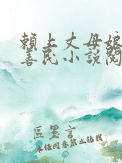 赖上丈母娘 许善民小说阅读