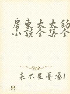 房东太太的秘密小说全集全文阅读